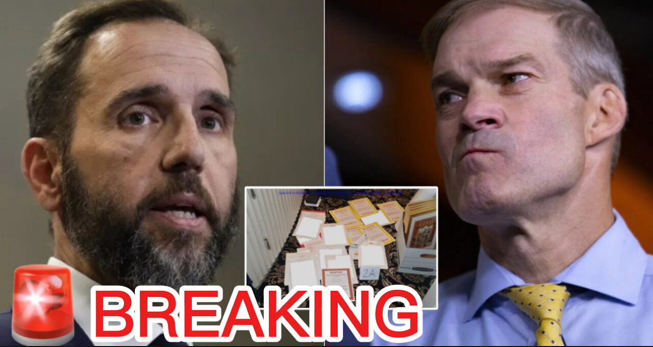 Jim Jordan calls for IMMEDIATE arrest of Jack Smith!!!