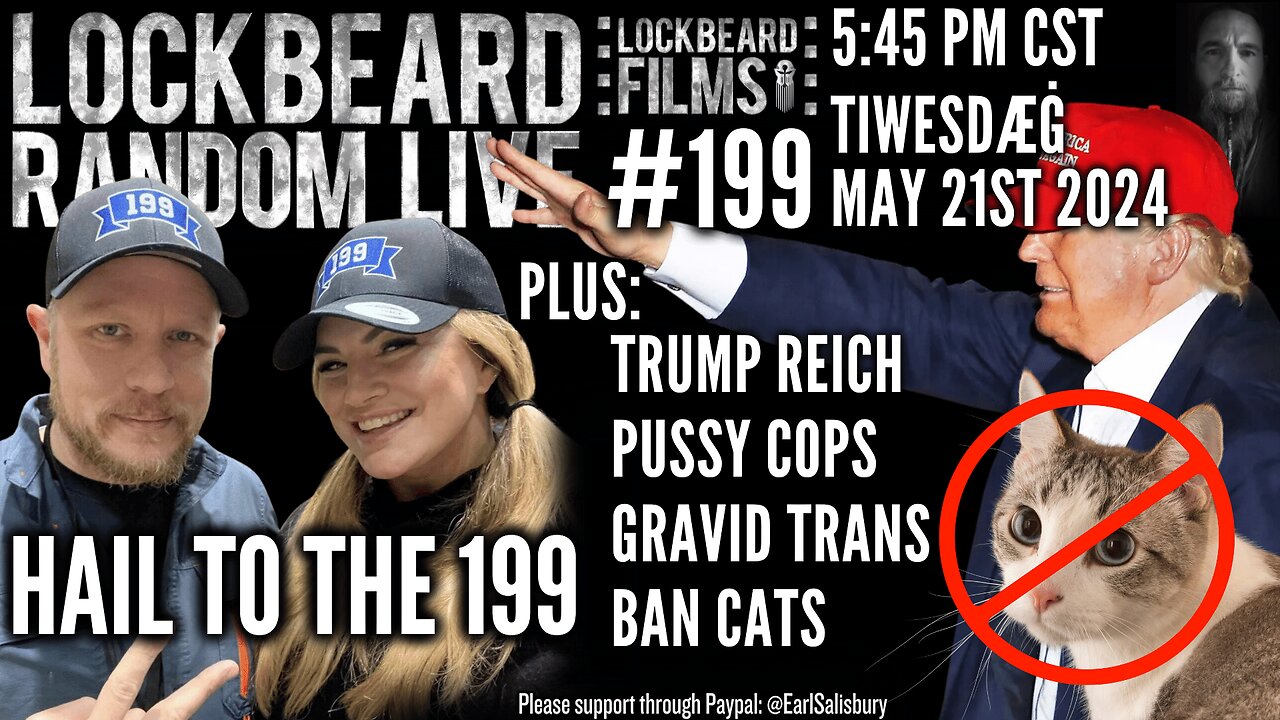 LOCKBEARD RANDOM LIVE #199. Hail To The 199