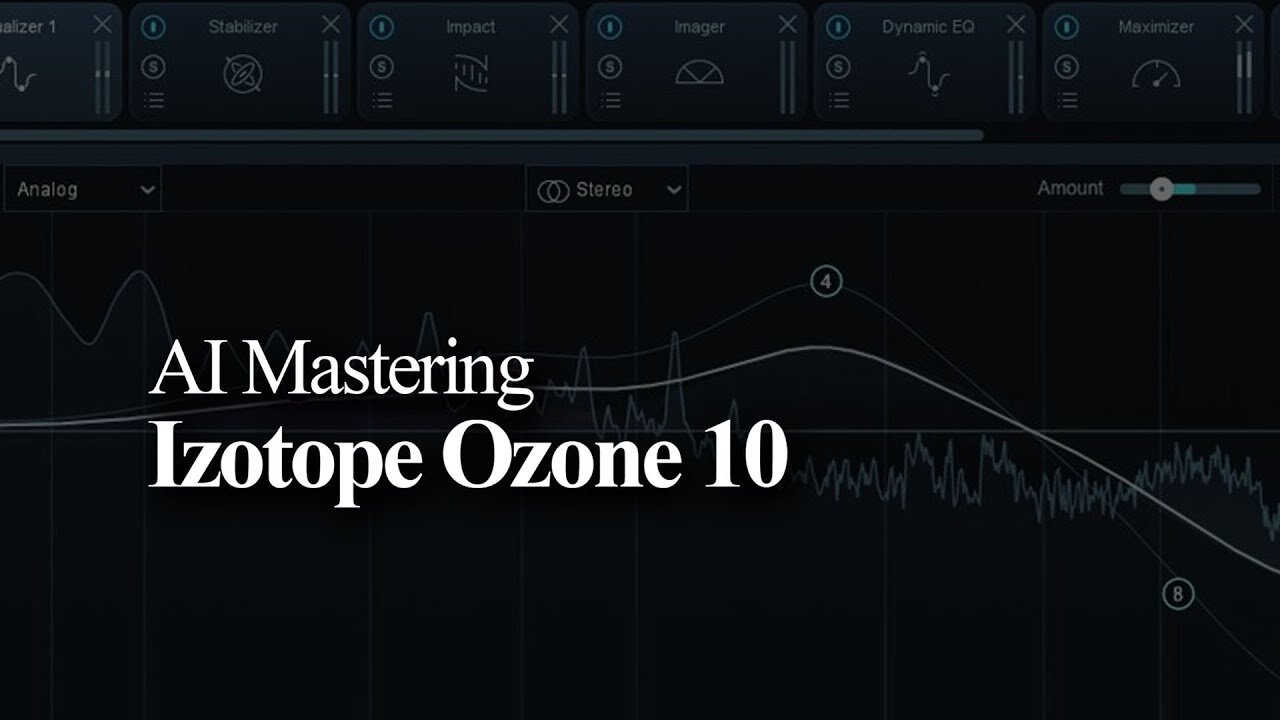 Simple Mastering with AI Izotope Ozone 10