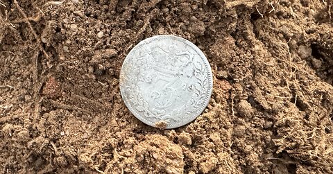 Queen Victoria 1879 Sterling Silver Threepence Shines The Day