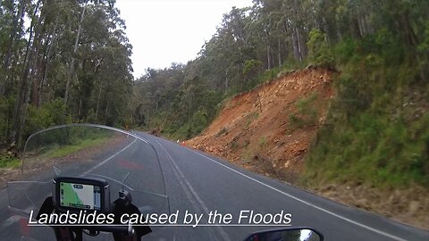 Riding the Thunderbolts Way in NSW on a Suzuki Vstrom 1050XT.