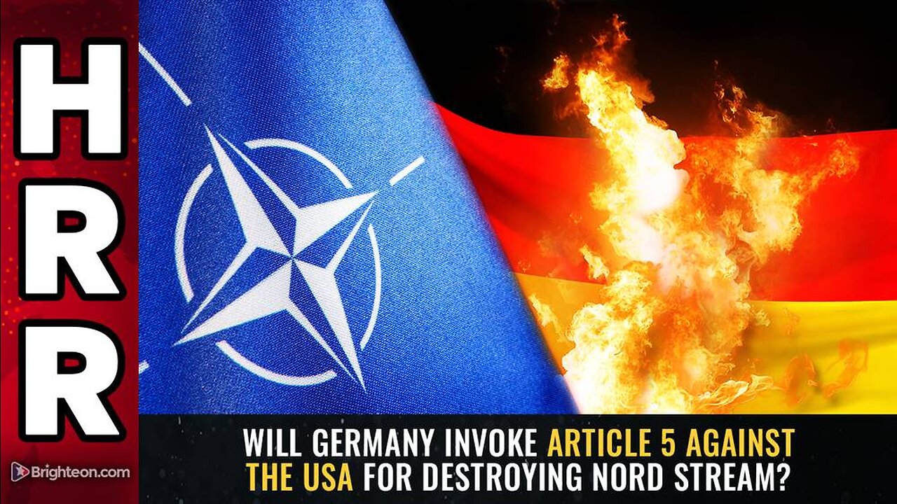 Will Germany invoke ARTICLE 5 against the USA for destroying Nord Stream?