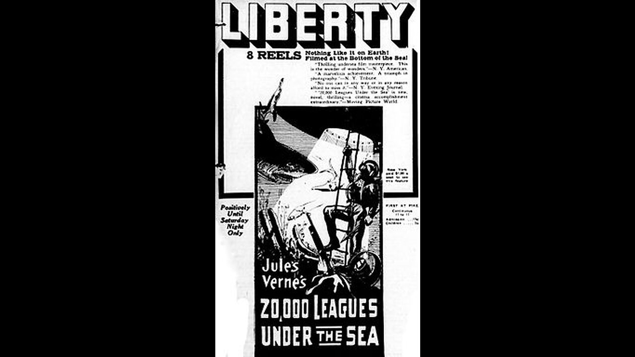 20,000 Leagues Under The Sea (1916 Film) -- Directed By Stuart Paton -- Full Movie