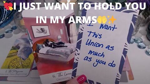💘I JUST WANT TO HOLD YOU IN MY ARMS🤲✨THESE FEELINGS ARE MUTUAL💎🪄💘COLLECTIVE LOVE TAROT READING ✨