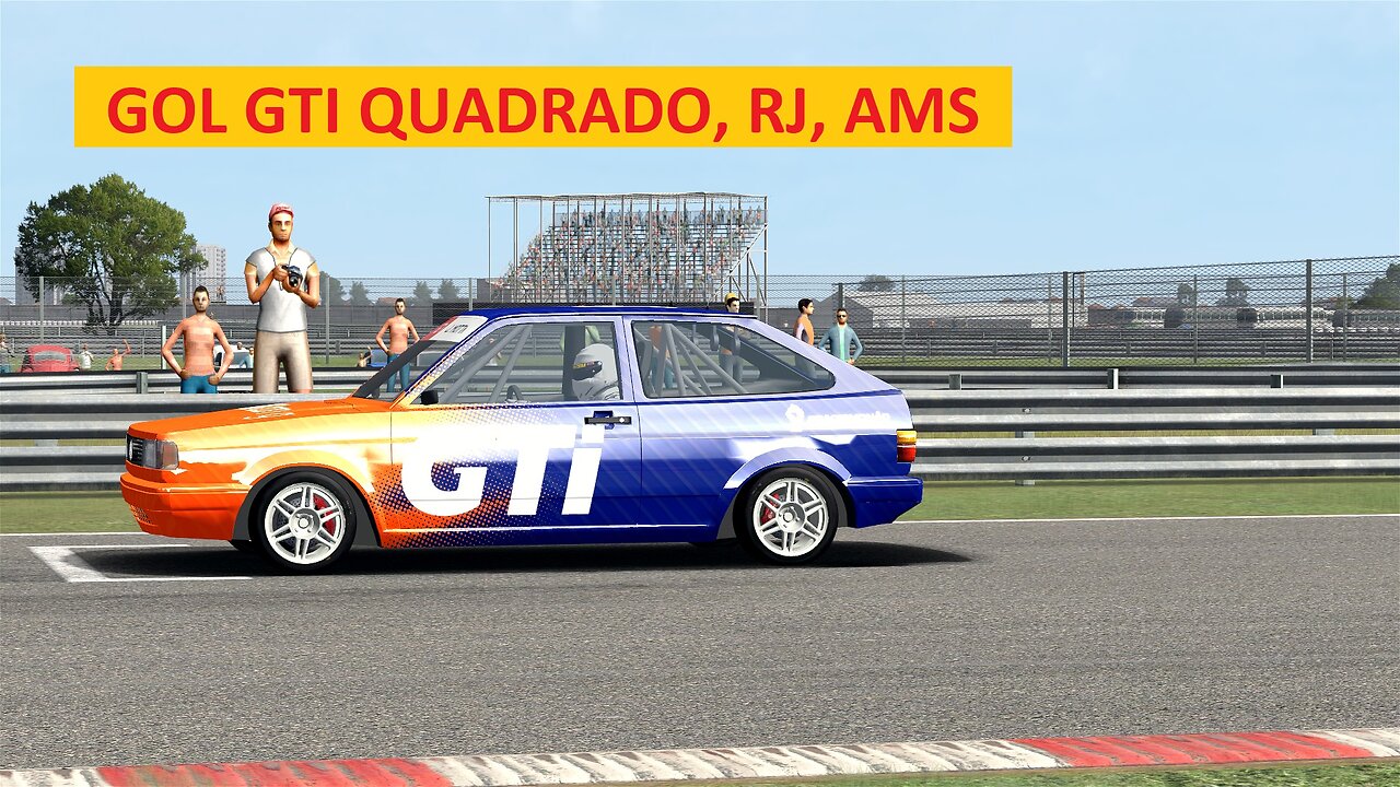 Gol GTI quadrado ONLINE em Jacarepaguá, RJ antigo. Corrida pegada do inicio ao fim. #ams #golgti