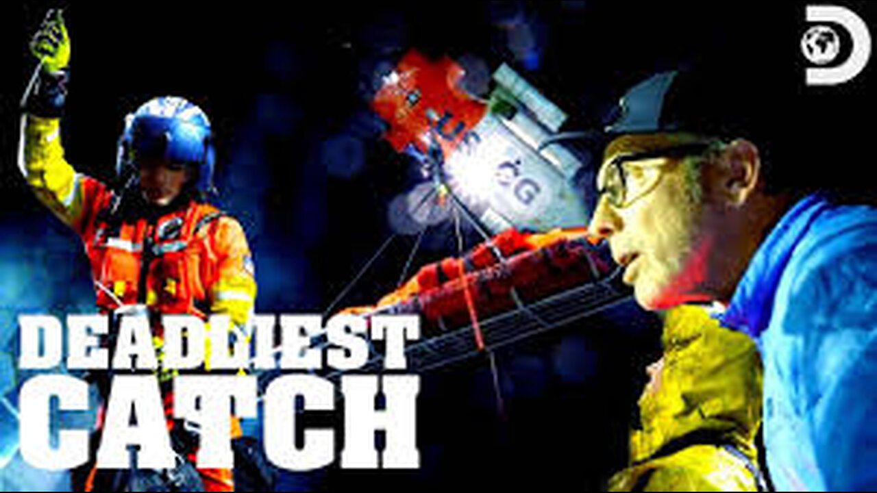 Incredible Rescue! Helicopter Lifts Deckhand from the Patricia Lee Deadliest Catch