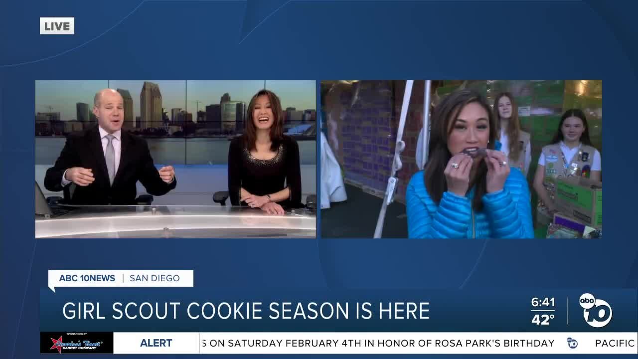 Girl Scout cookie season kicks off