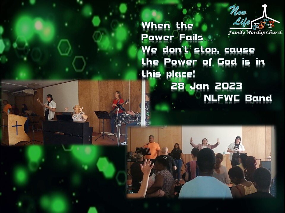 When The Lights Go Out Mid Worship - Taste and See - 29 January 2023
