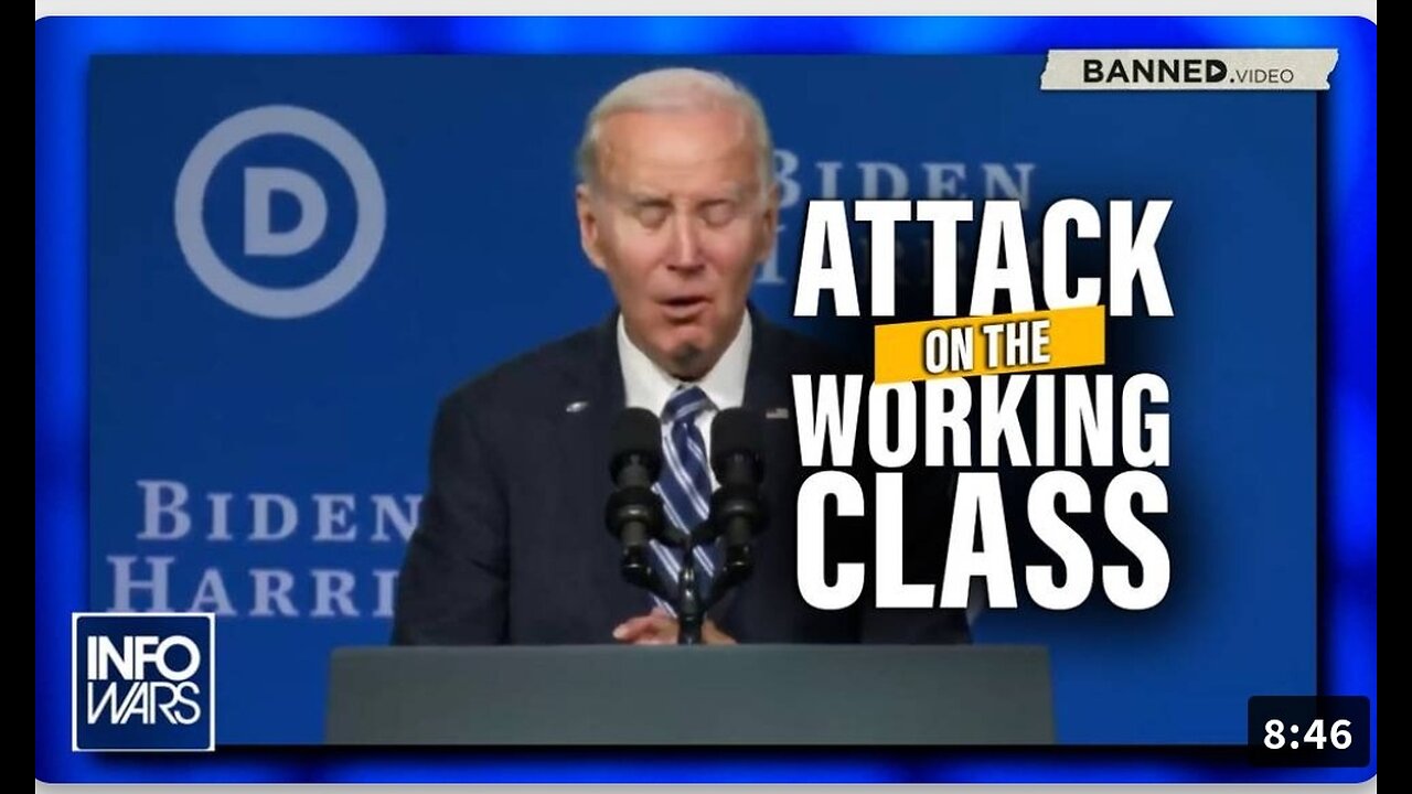 Biden Gaslights Against His Attack on the Working Class
