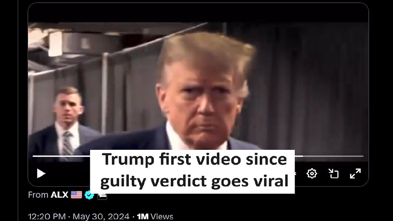 Donald Trump first commercial since Guilty verdict