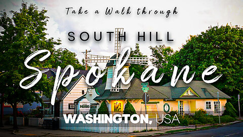 20 Minute Walk Through South Hill in Spokane, Washington 2024