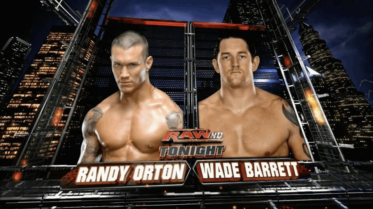 Randy Orton vs Wade Barrett (Full Match)