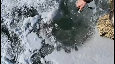 Ice fishing ￼