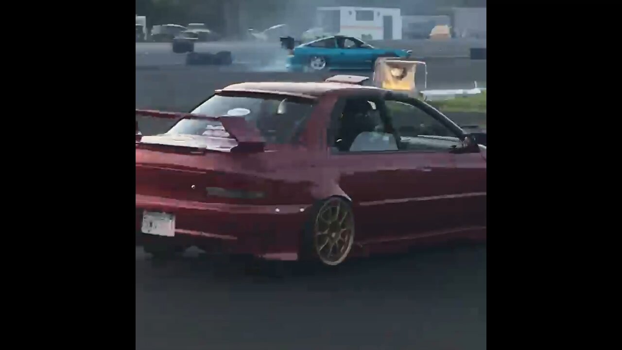 Rear wheel Subaru drift