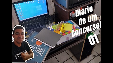 Diario de um Concurseiro - Em busca de um sonho. O inicio - Dia 01