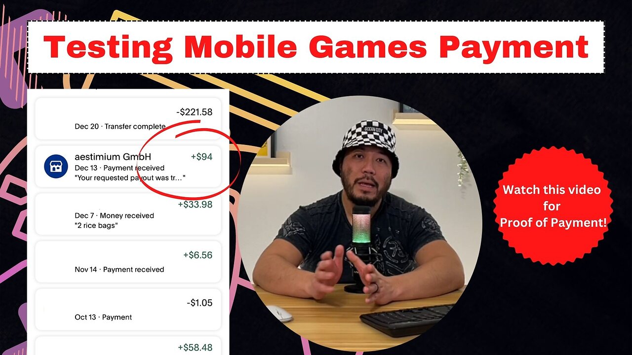 Testerup Mobile Games Testing Proof of Payment