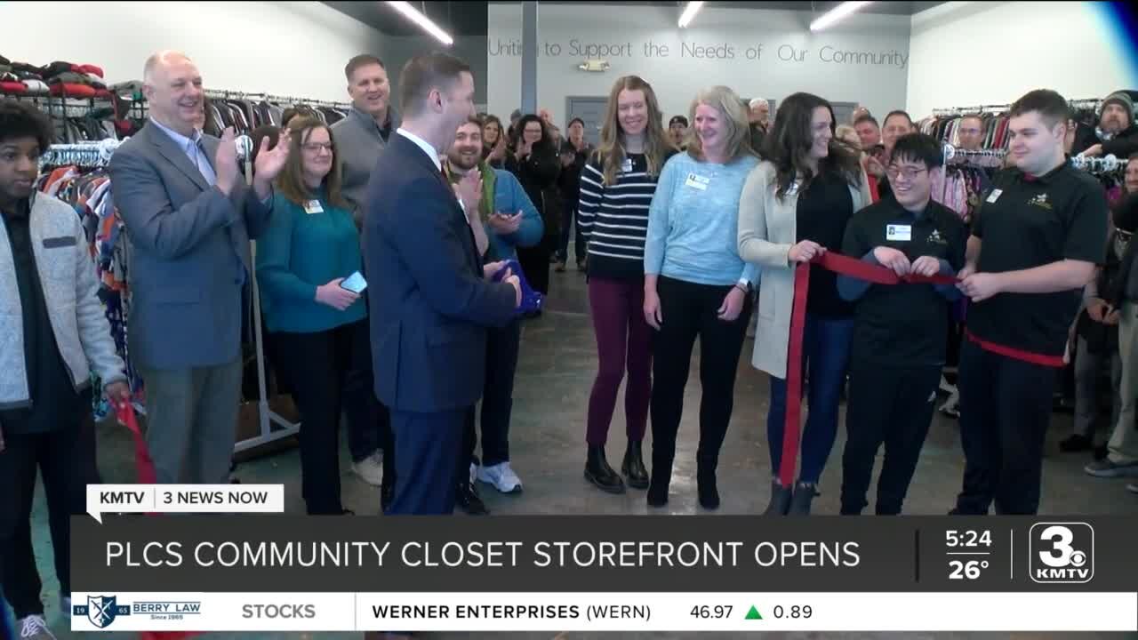 Papillion La Vista schools launch Community Closet storefront for those in need