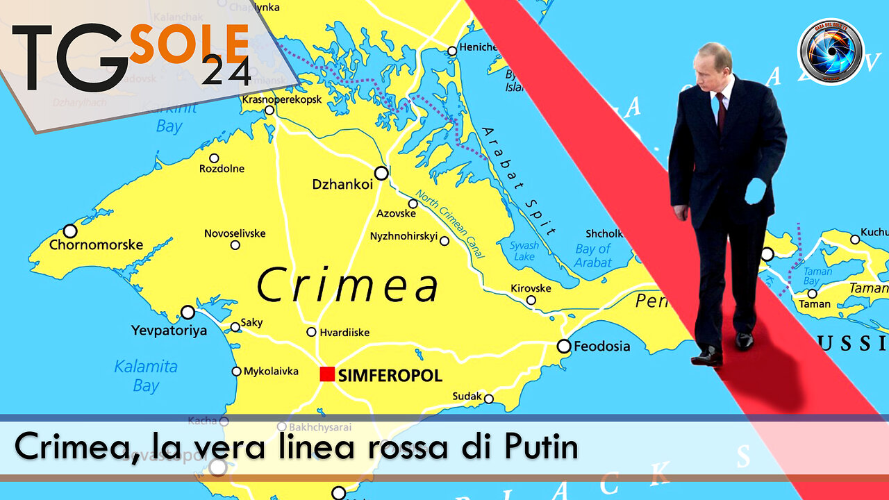 TgSole24 – 27 gennaio 2023 - Crimea, la vera linea rossa di Putin