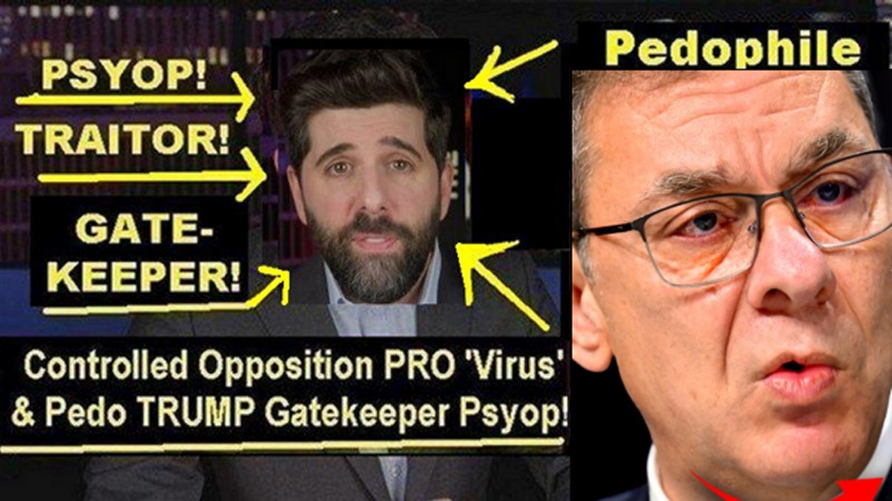 Controlled Opp PRO 'Virus' & Pedo TRUMP Gatekeeper Psyop 'The People's Voice' in Plain Sight!