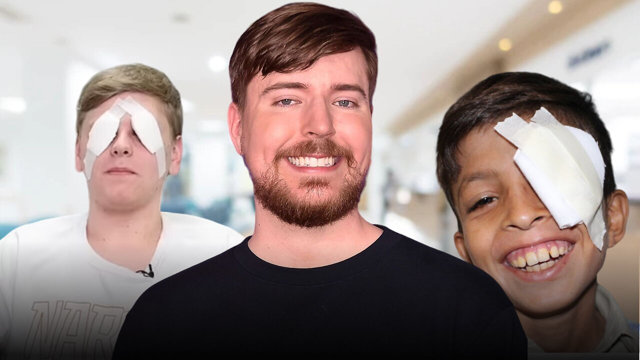 YouTube star MrBeast helps 1,000 blind people see again