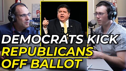 Illinois Democrats Kick Republicans OFF THE BALLOT Using Crazy New Law