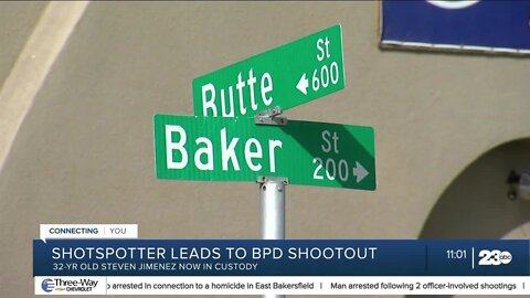 Suspect involved in shootout with Bakersfield police in custody