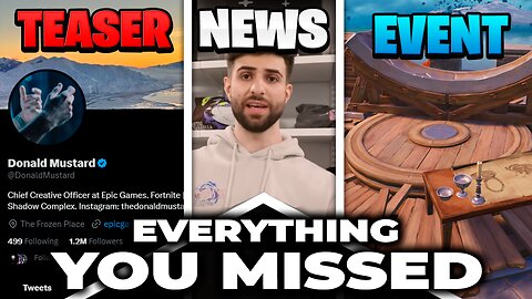 Everything You MISSED in Fortnite This Week! - Fortnite Weekly News Recap & Reaction (2023/01/27)