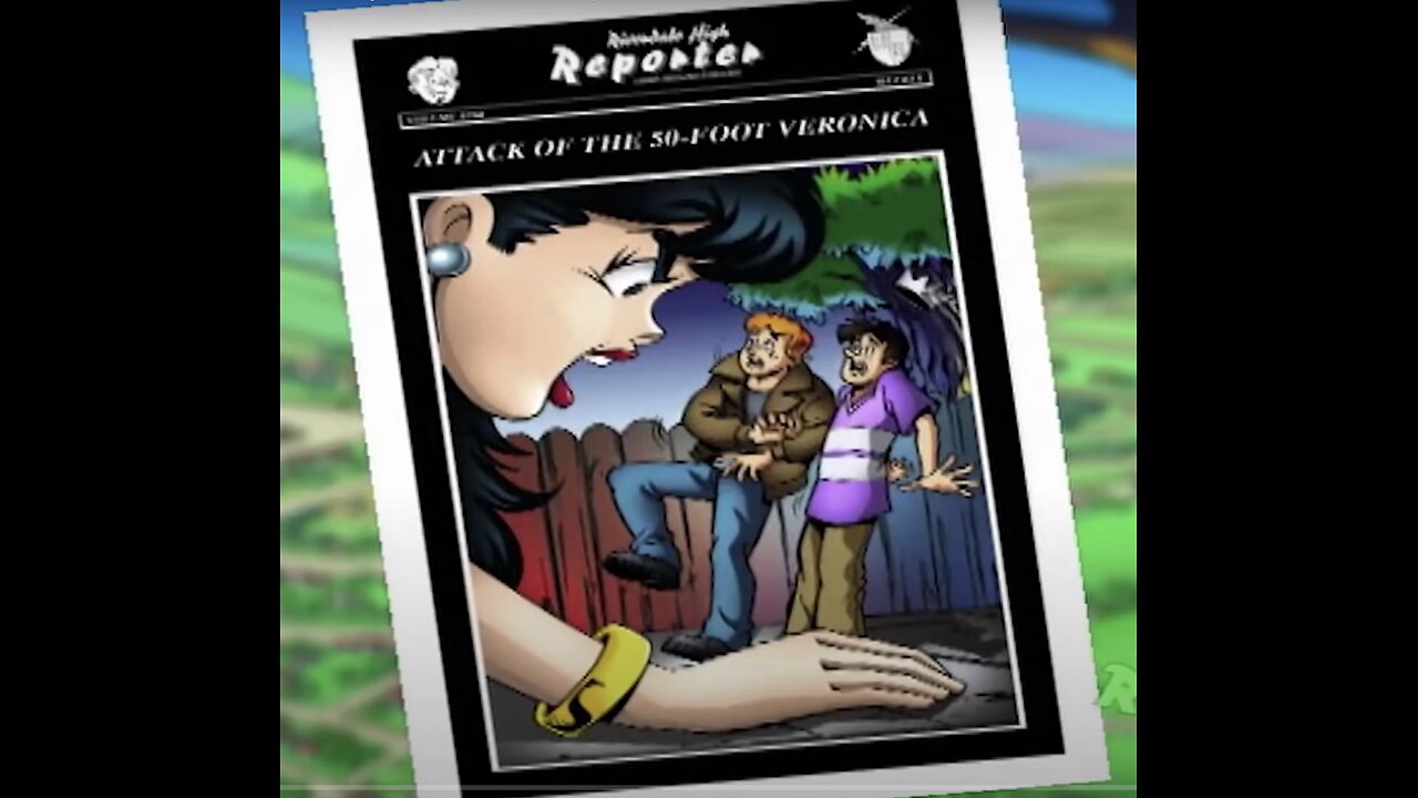 Archie's Weird Mysteries ( Attack of the 50-Foot Veronica ) Full Cartoon 1999