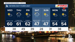 WMAR-2 News Ally Blake Tuesday night forecast