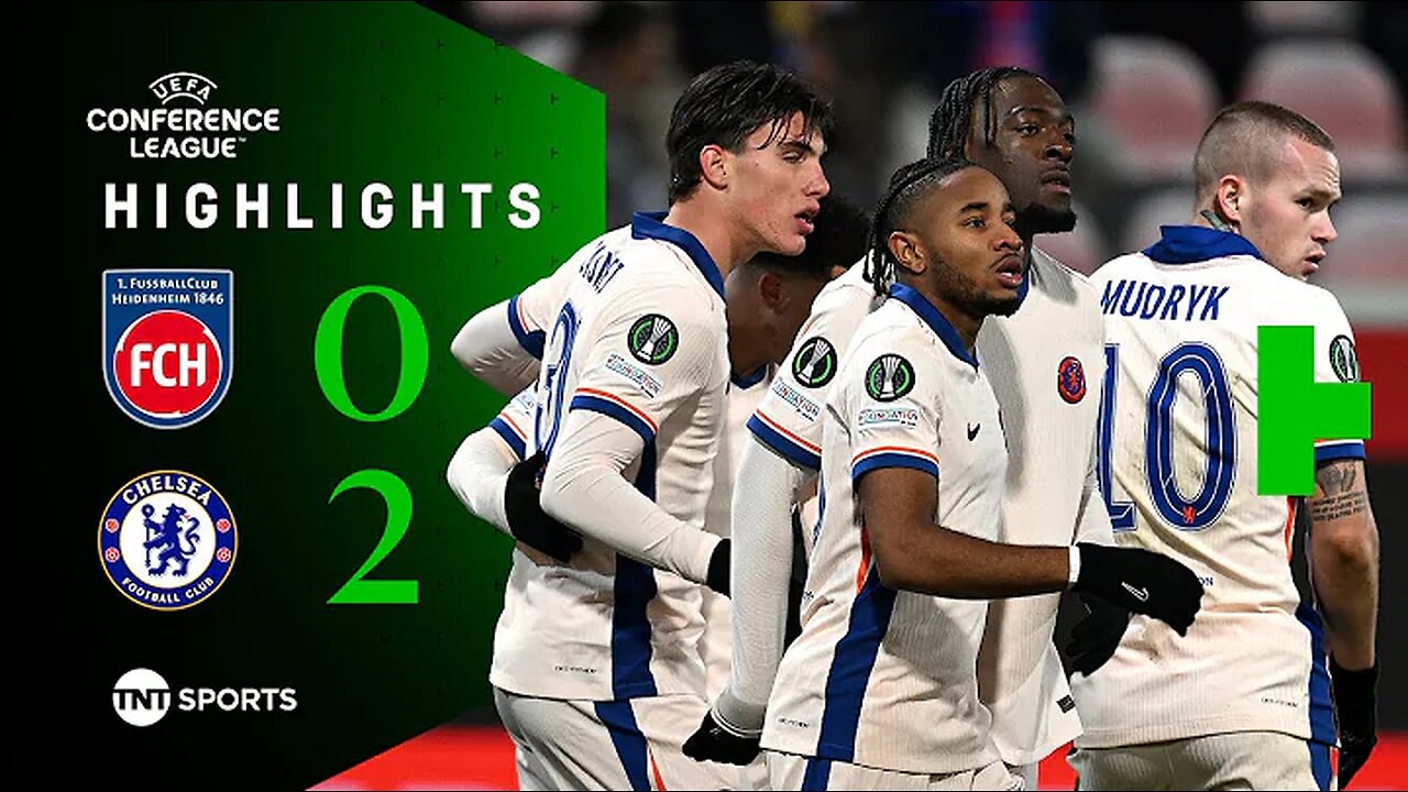 Nkunku & Mudryk Score! 🔥 | Heidenheim 0-2 Chelsea | UEFA Europa Conference League Highlights