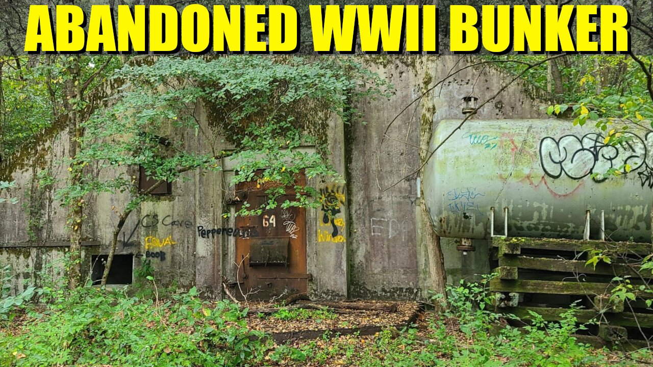 EXPLORING AN ABANDONED WWII BUNKER (TNT STORAGE)