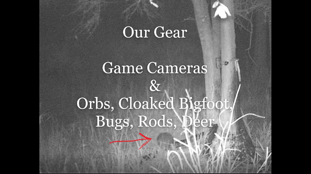 Our Bigfoot & Cryptid Research Gear (Game Cameras & Orbs In Bigfoot Active Areas)