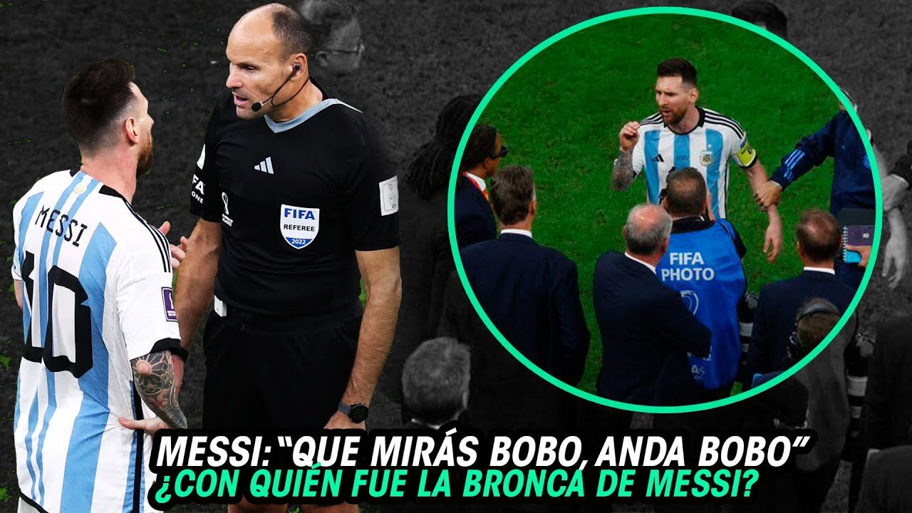 MESSI CON VAN GAAL Y LAHOZ EN LA CLASIFICACIÓN DE ARGENTINA