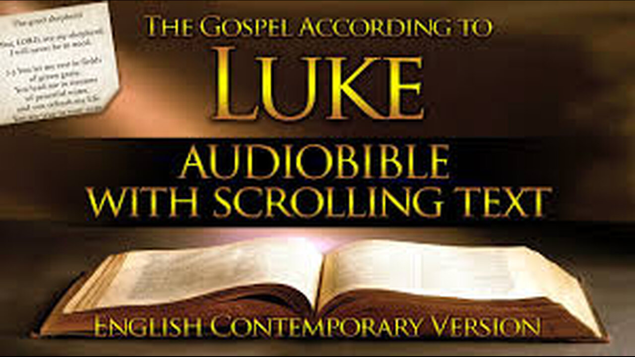 42. Holy Bible: Luke - Dramatized Audio Book | Follow Along Text