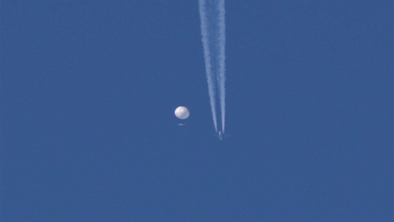 Chinese Spy Balloon Down