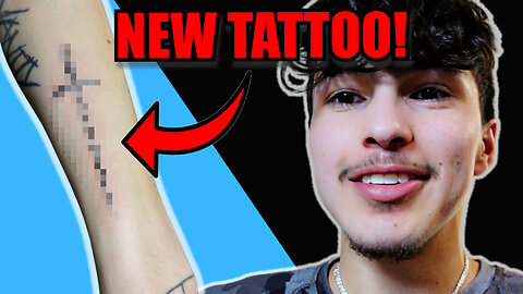 Dustyy gets another Tattoo!