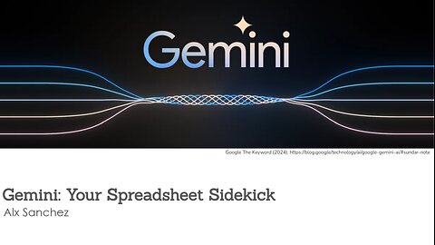 Gemini: Your Spreadsheet Sidekick