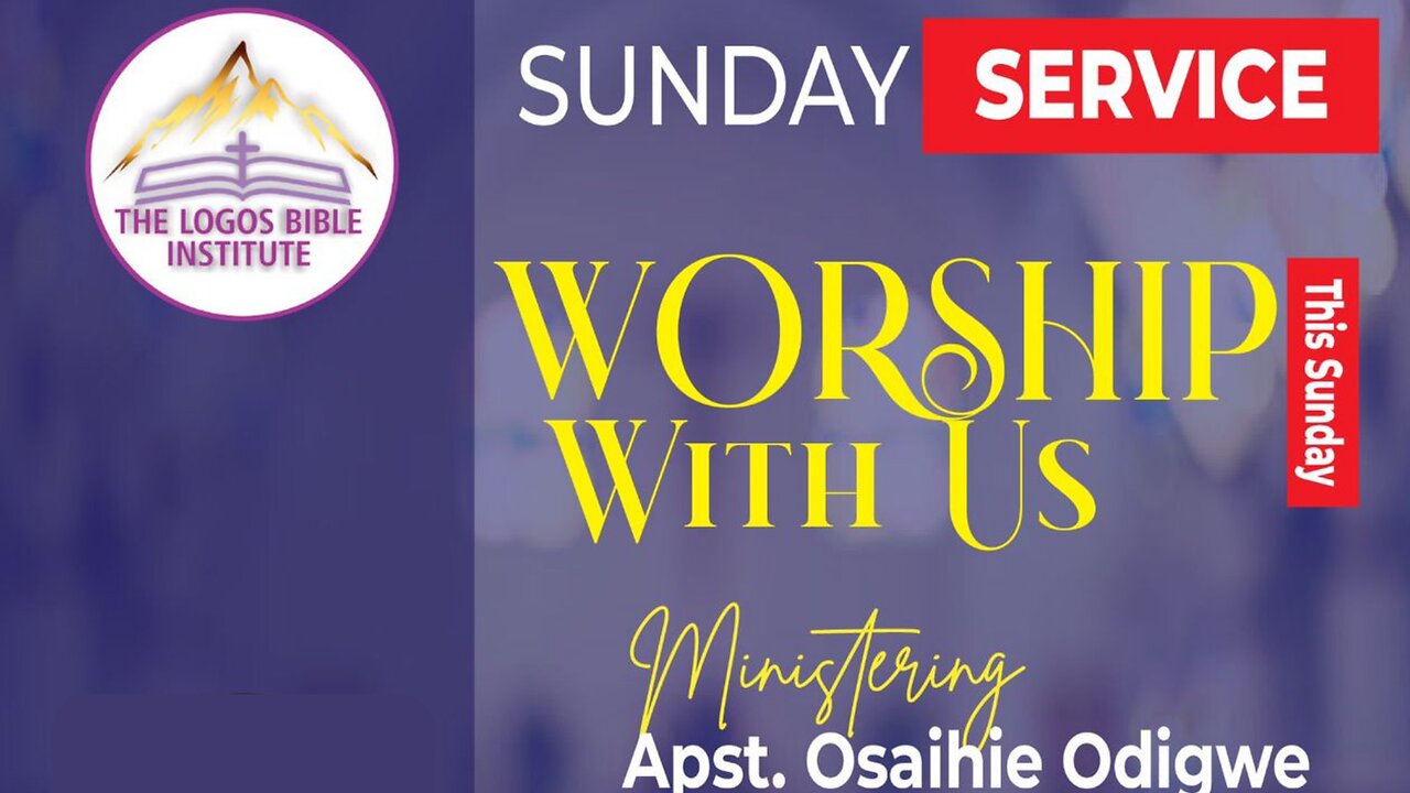 SUNDAY 2023-02-05 - REPENTANCE AND THE LAW OF MOSES - APOSTLE OSAIHIE ODIGWE