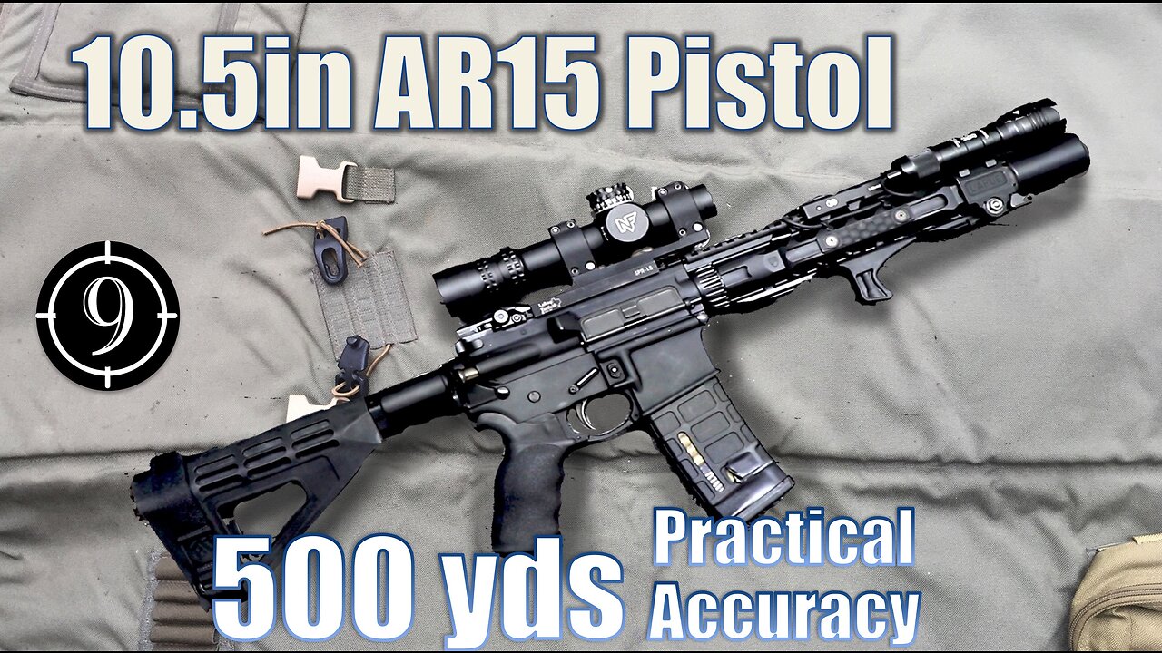 10.5in AR15 "Build" to 500yds: Practical Accuracy