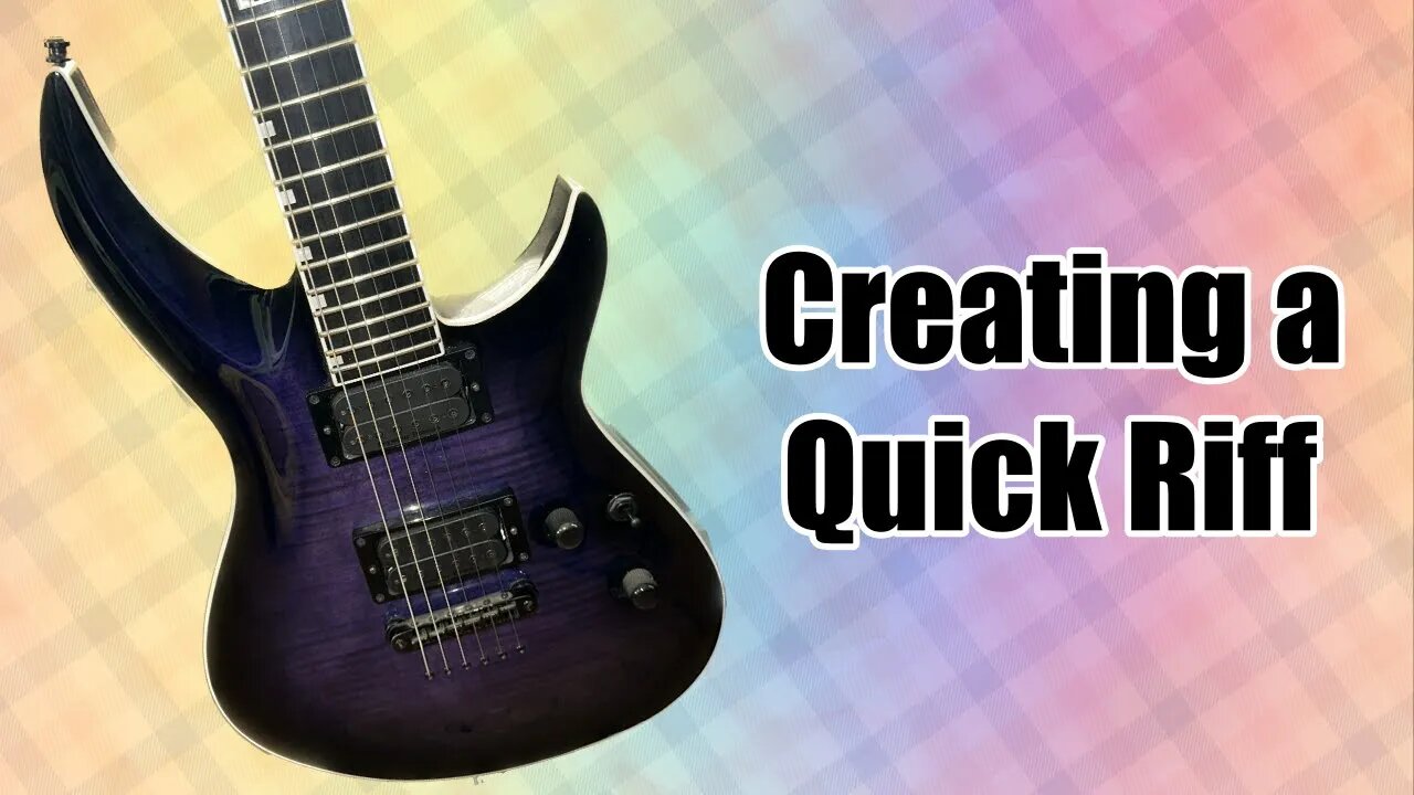 creating a riff