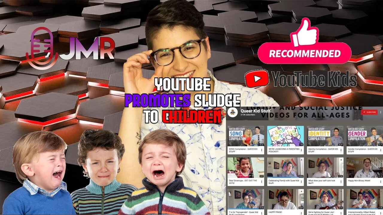 YouTube kids CAUGHT pushing LGBTQ+ propaganda & grooming children at 9 years old