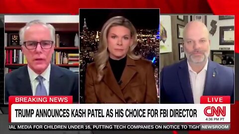 Delicious: Andrew McCabe Throws A Fit On CNN Over Trump Nomination Of Kash Patel To FBI Director