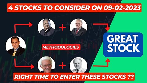 4 great stocks to consider to buy 09-02-2023 | Complete Stock Analysis