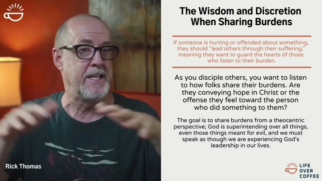 The Wisdom and Discretion When Sharing Burdens