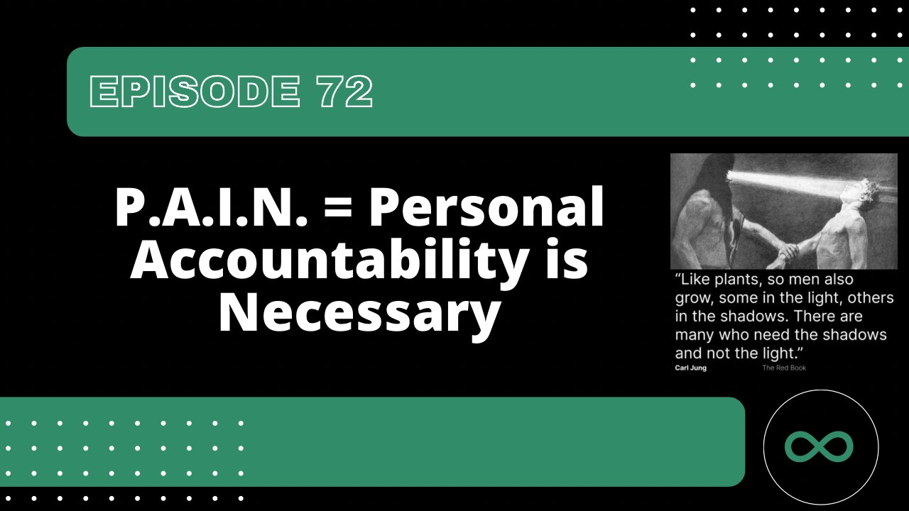 EP 72 P.A.I.N. = Personal Accountability is Necessary