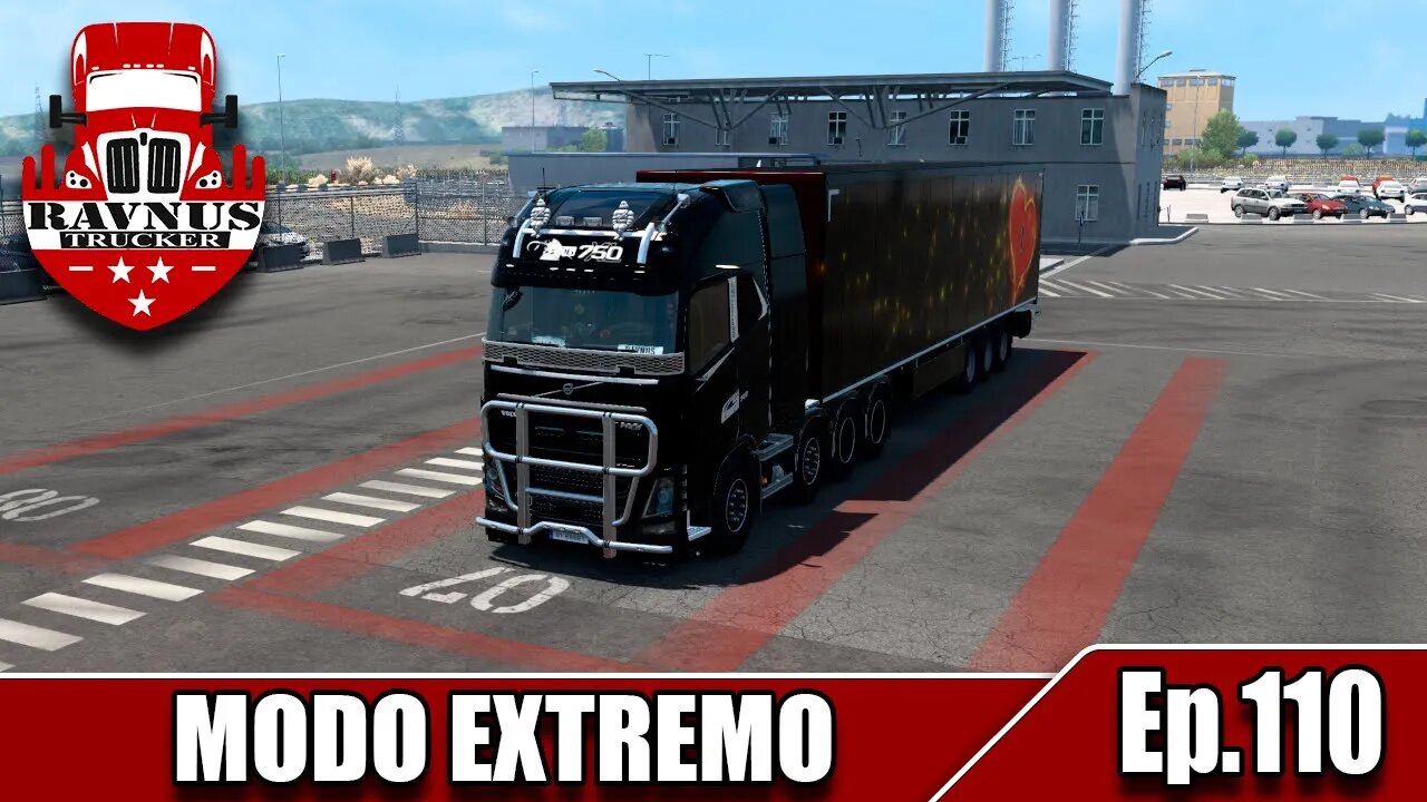 【Modo: Extremo】【Ep.110】【ETS2 1.46】Vamos para a primeira viagem do evento Valentine's Day!