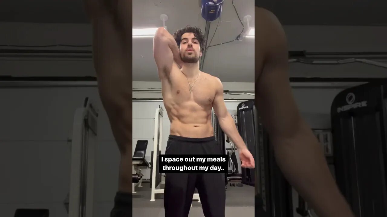 Why I Prefer My Meal Times Spaced Out #workoutgoals #muscle #shorts #fitness #youtubeshorts
