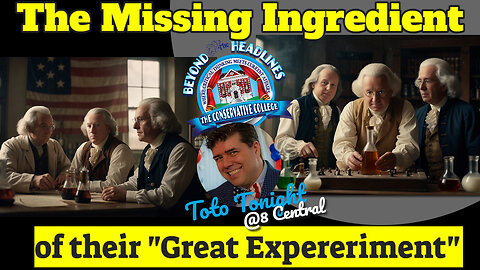 Toto Tonight 5/7/24 "The Missing Ingredient Of Their Great Experiment"
