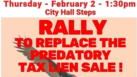 Rally to replace #taxlinensale @CMSandyNurse 2/2/23