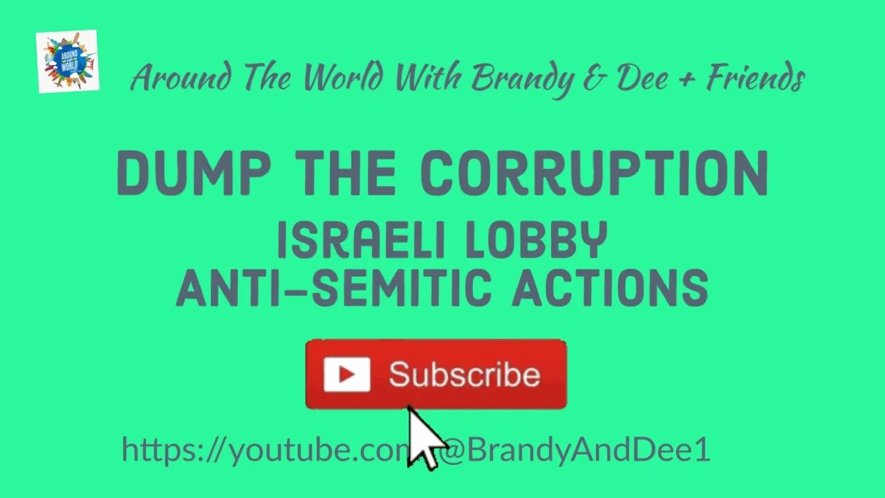 Geopolitics: Israeli Lobby Anti-Semitic Actions